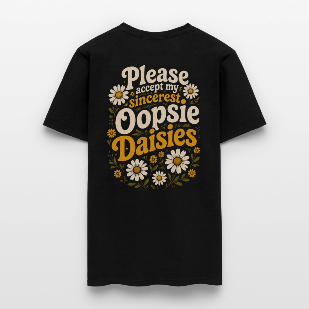 Oopsie Daisies Shirt - black