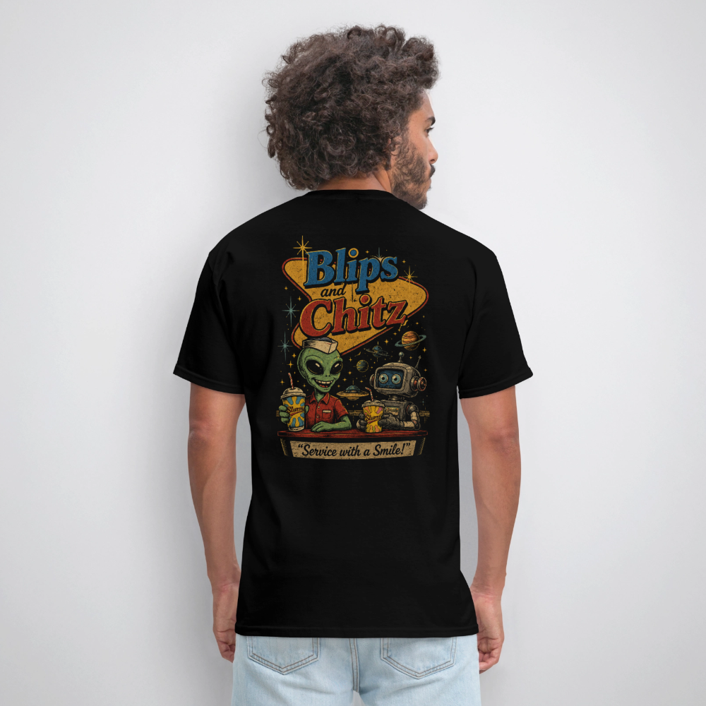 "Blips and Chitz" Shirt - black