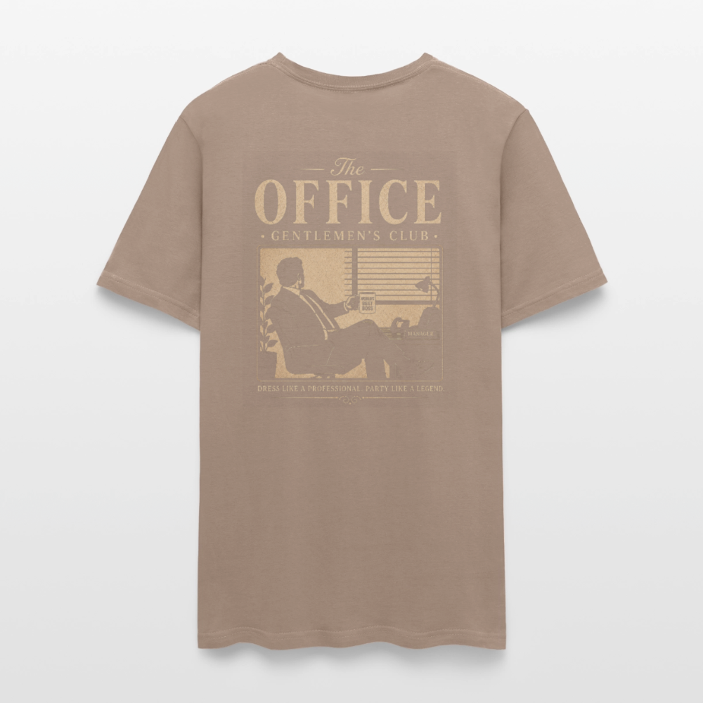 "The Office" Gentlemen's Club Tee - safari