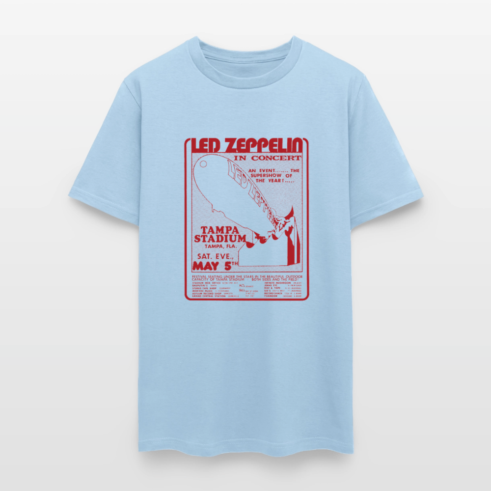 Zeppelin Tampa Stadium Shirt - powder blue