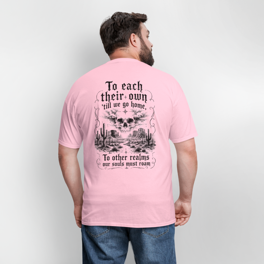 Turtles All the Way Down Tee - pink