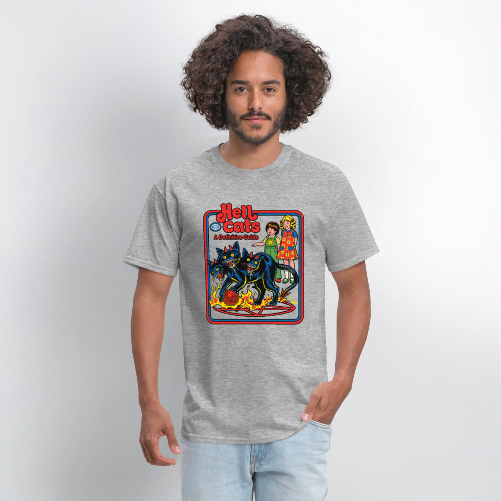 Hell Cats Shirt - heather gray