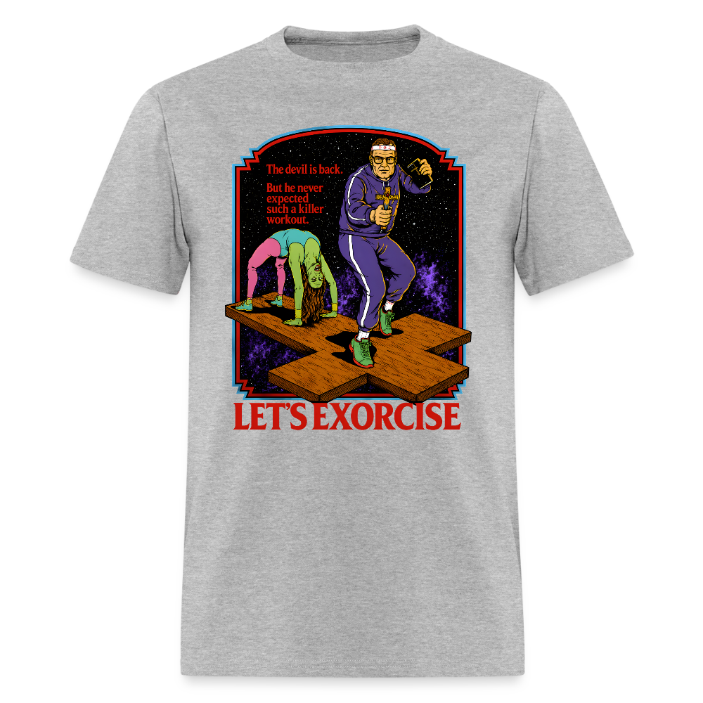Exorcise the Demons Shirt - heather gray