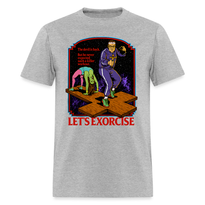 Exorcise the Demons Shirt - heather gray