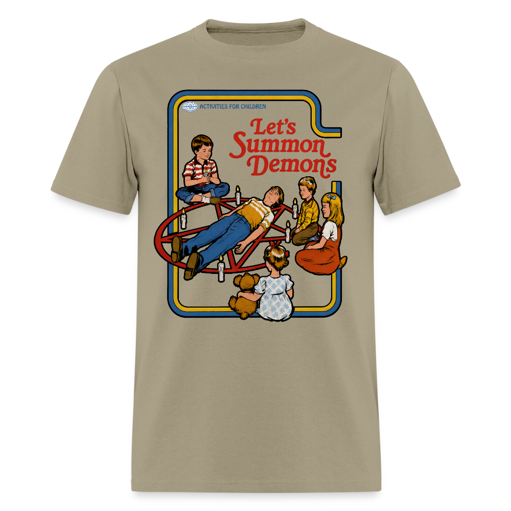 Sacrifice and Summon Shirt - khaki