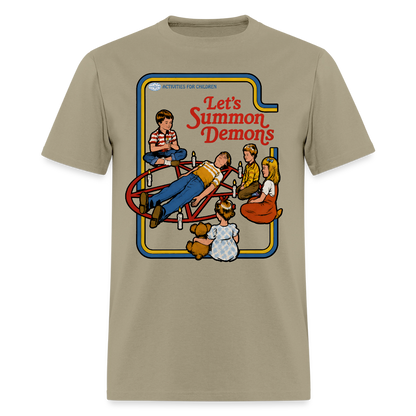 Sacrifice and Summon Shirt - khaki