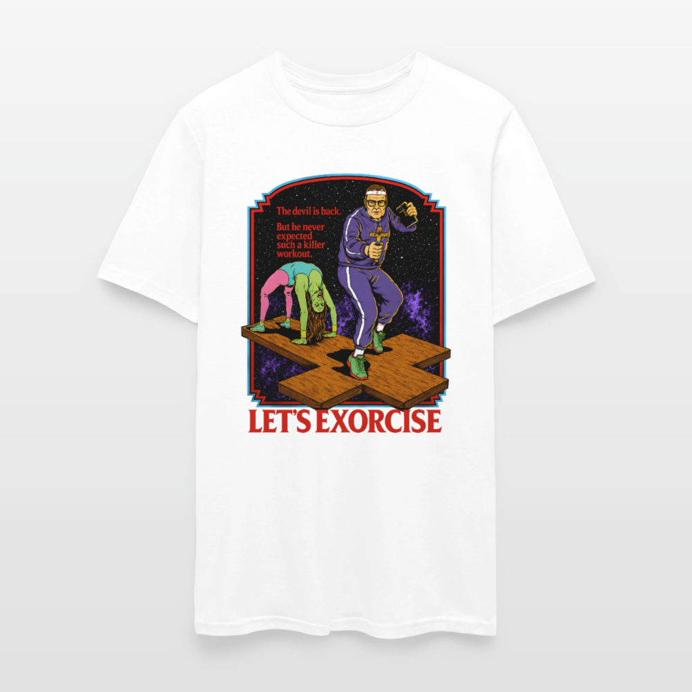 Exorcise the Demons Shirt - white