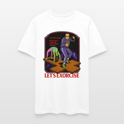 Exorcise the Demons Shirt - white