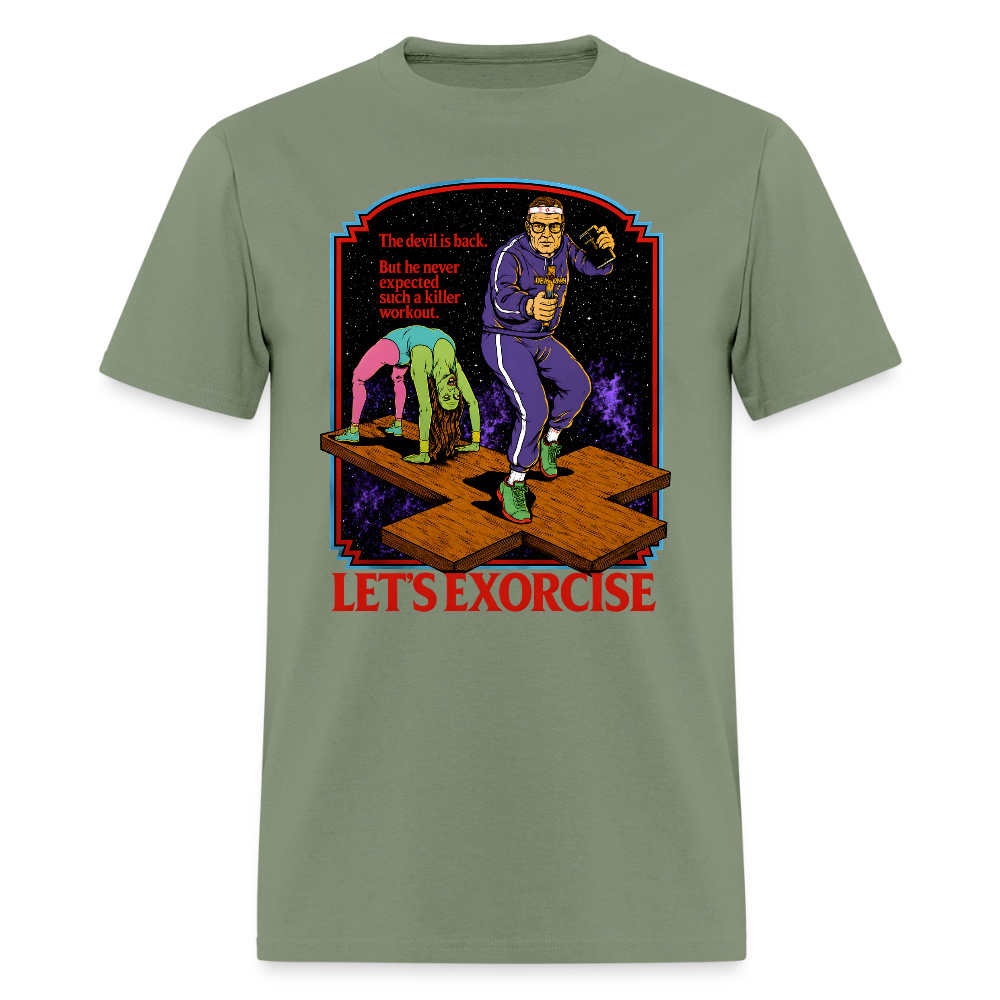 Exorcise the Demons Shirt - military green
