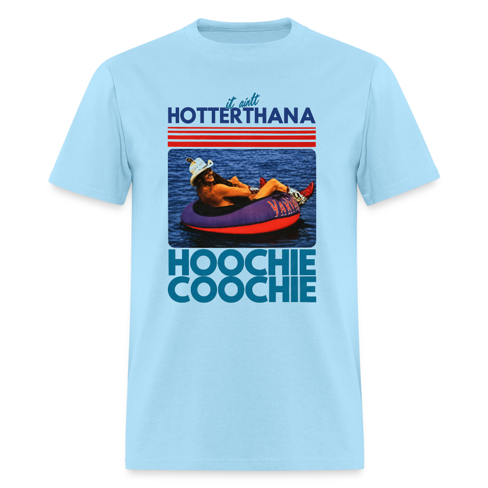Hoochie Coochie Shirt - powder blue