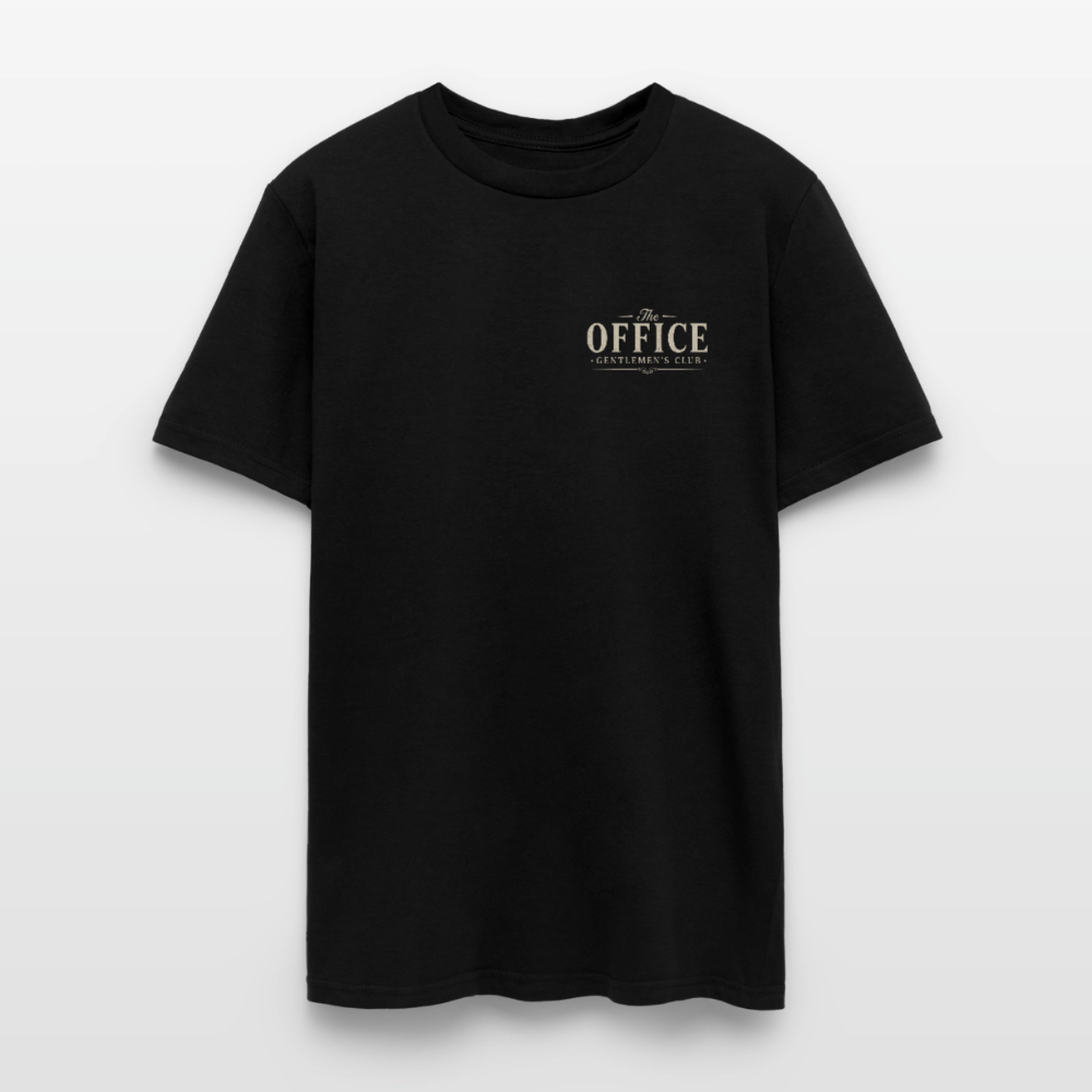 "The Office" Gentlemen's Club Tee - black