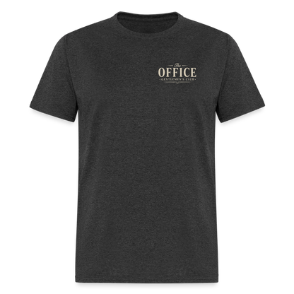"The Office" Gentlemen's Club Tee - heather black