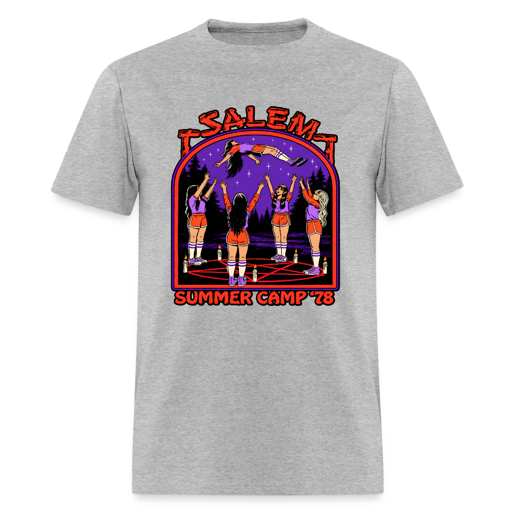Salem Summer Camp Shirt - heather gray