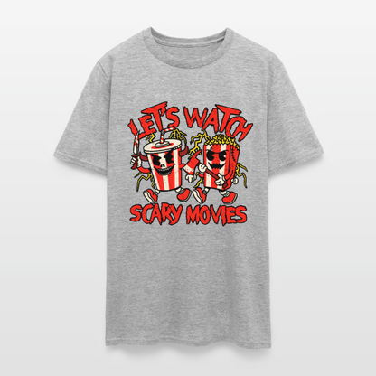 Scary Movies Shirt - heather gray
