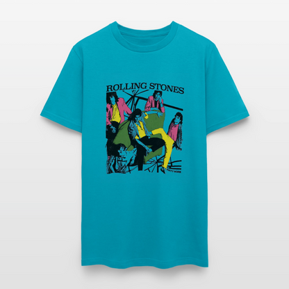 Rolling Stones Shirt - turquoise