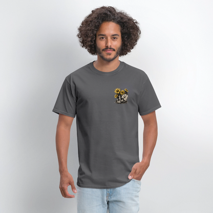 Flowers In The Dark™ Tee - charcoal