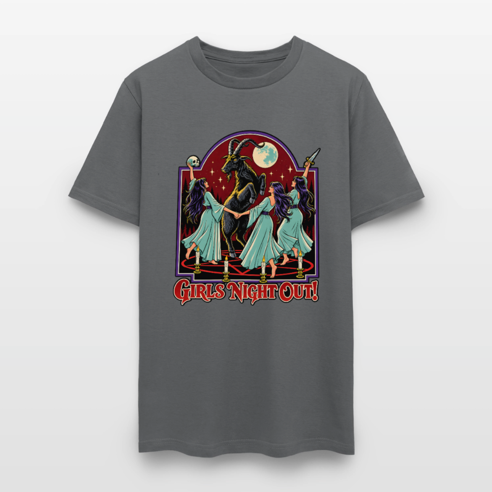 Girl's Night Out Shirt - charcoal
