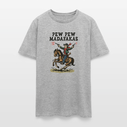 Pew Pew Shirt - heather gray