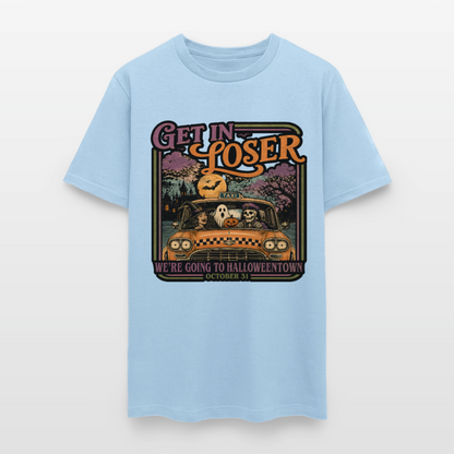Get in Loser Shirt - powder blue