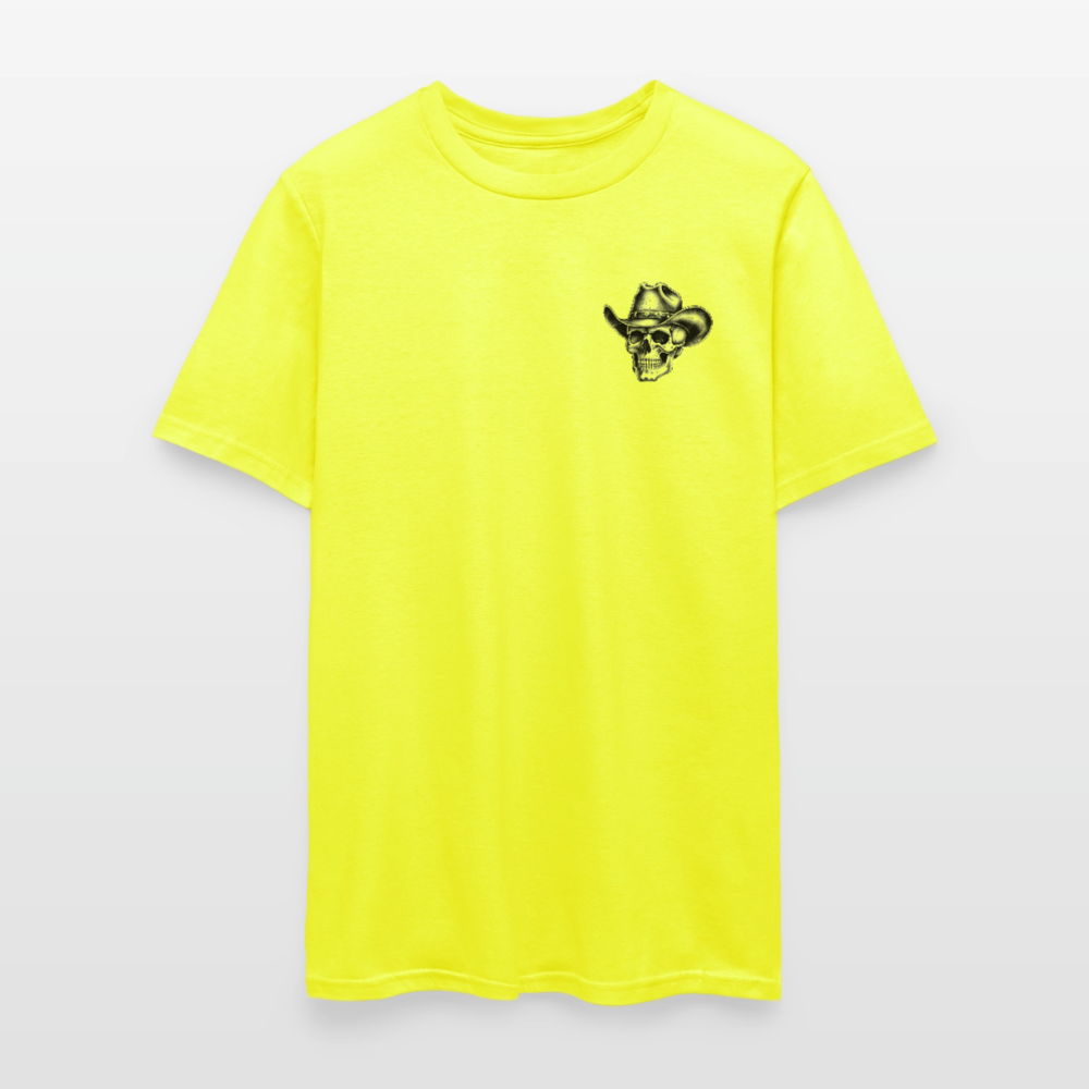 Turtles All the Way Down Tee - safety green