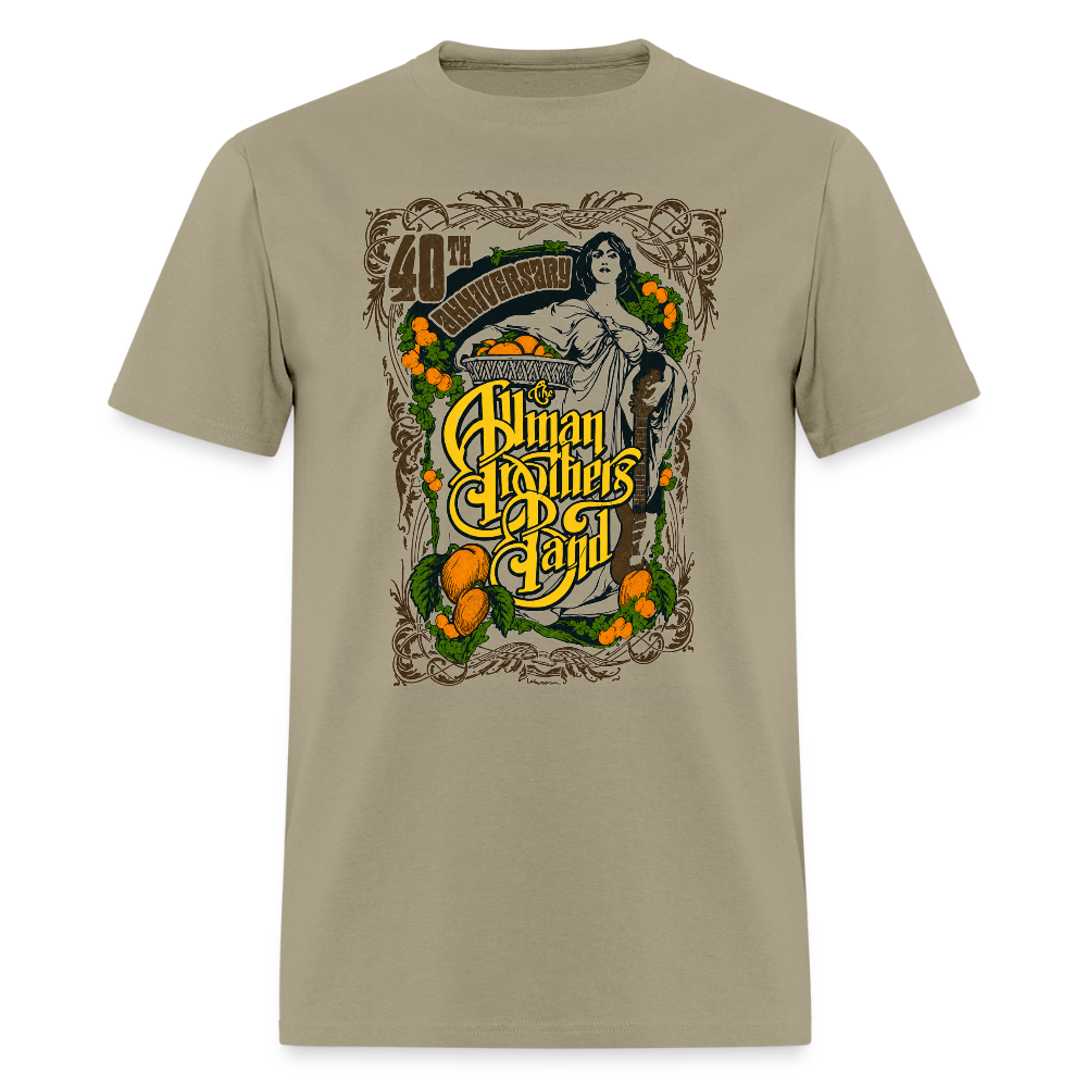 Allman Brothers 40th Shirt - khaki