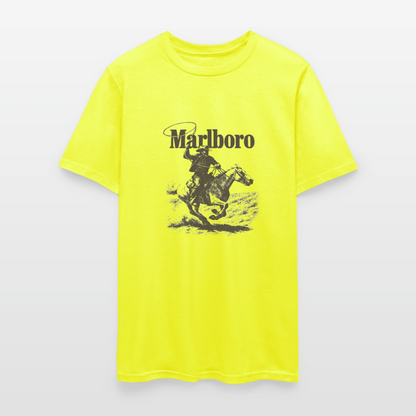 Marlboro Rodeo Shirt - safety green