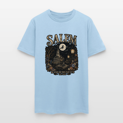 Salem Mass. Shirt - powder blue