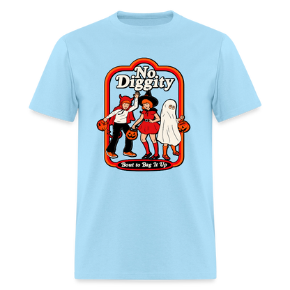 No Diggity Shirt - powder blue