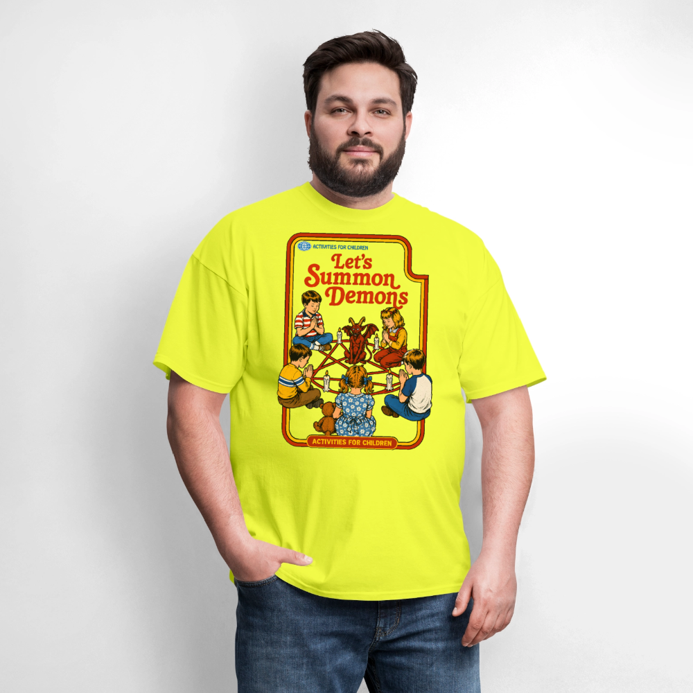 Summon Demons Shirt - safety green