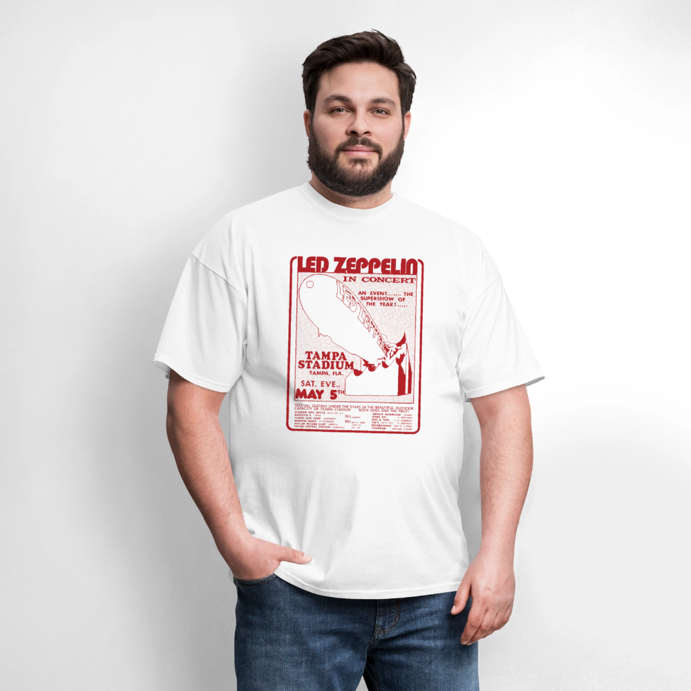 Zeppelin Tampa Stadium Shirt - white