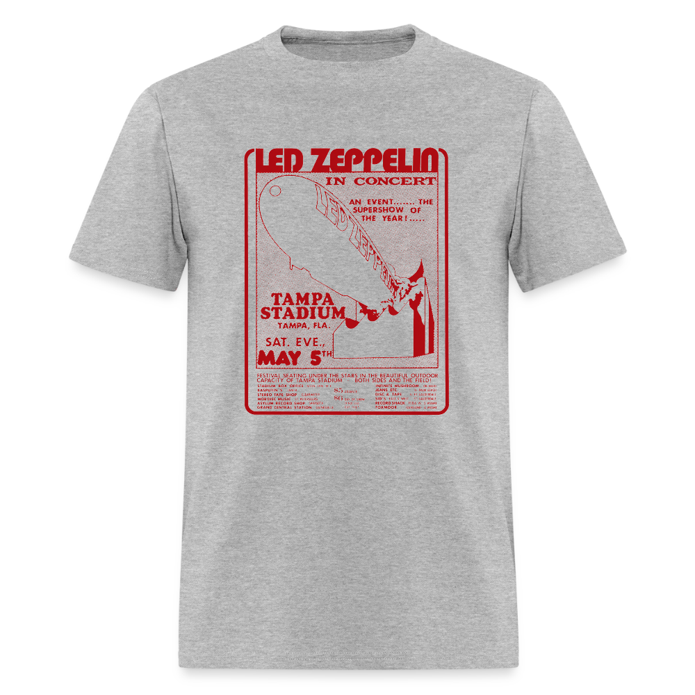 Zeppelin Tampa Stadium Shirt - heather gray