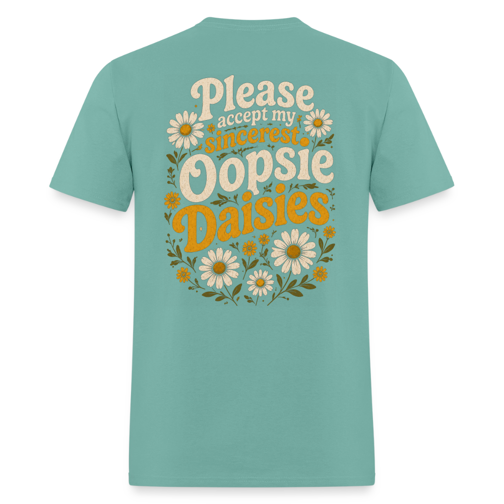 Oopsie Daisies Shirt - aquatic