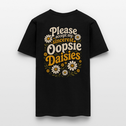 Oopsie Daisies Shirt - black