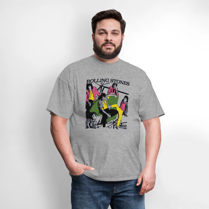 Rolling Stones Shirt - heather gray