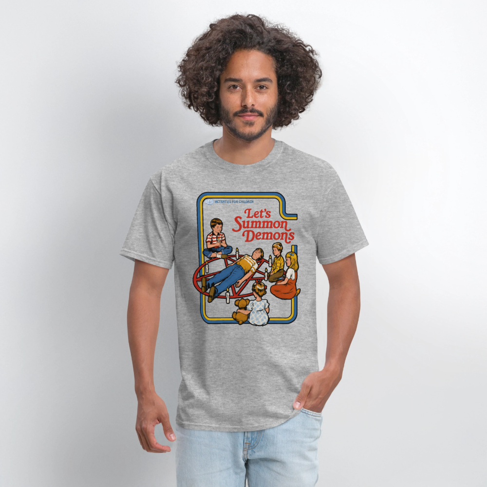 Sacrifice and Summon Shirt - heather gray