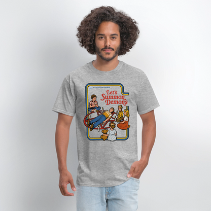 Sacrifice and Summon Shirt - heather gray