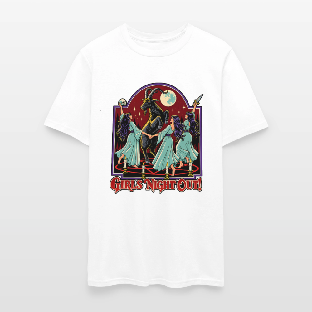 Girl's Night Out Shirt - white