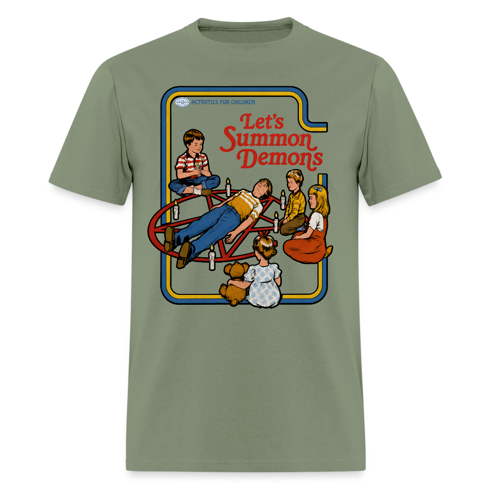 Sacrifice and Summon Shirt - military green