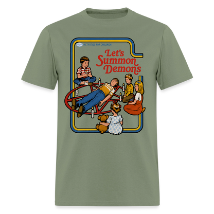 Sacrifice and Summon Shirt - military green