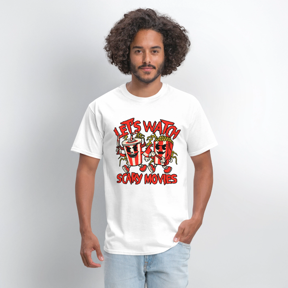 Scary Movies Shirt - white