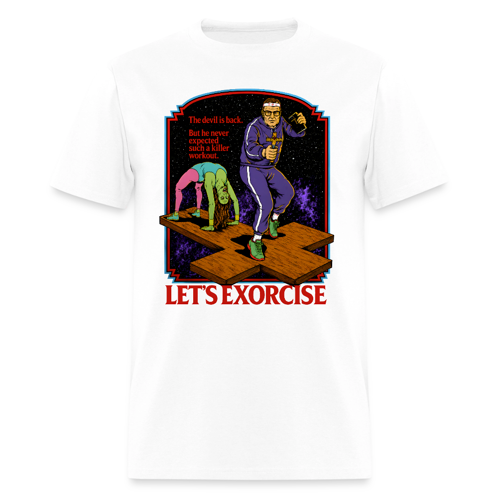 Exorcise the Demons Shirt - white