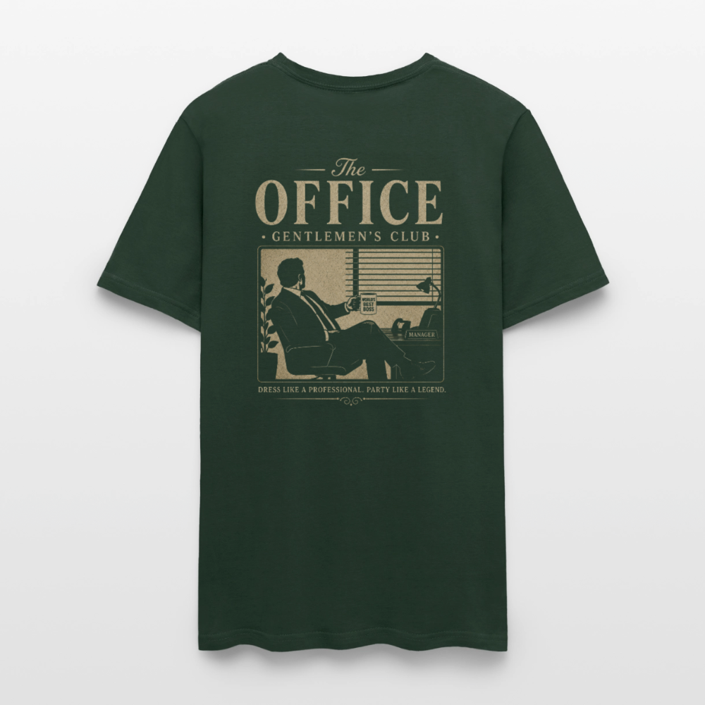 "The Office" Gentlemen's Club Tee - forest green