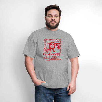 "Smoke Up Johnny" Shirt - heather gray