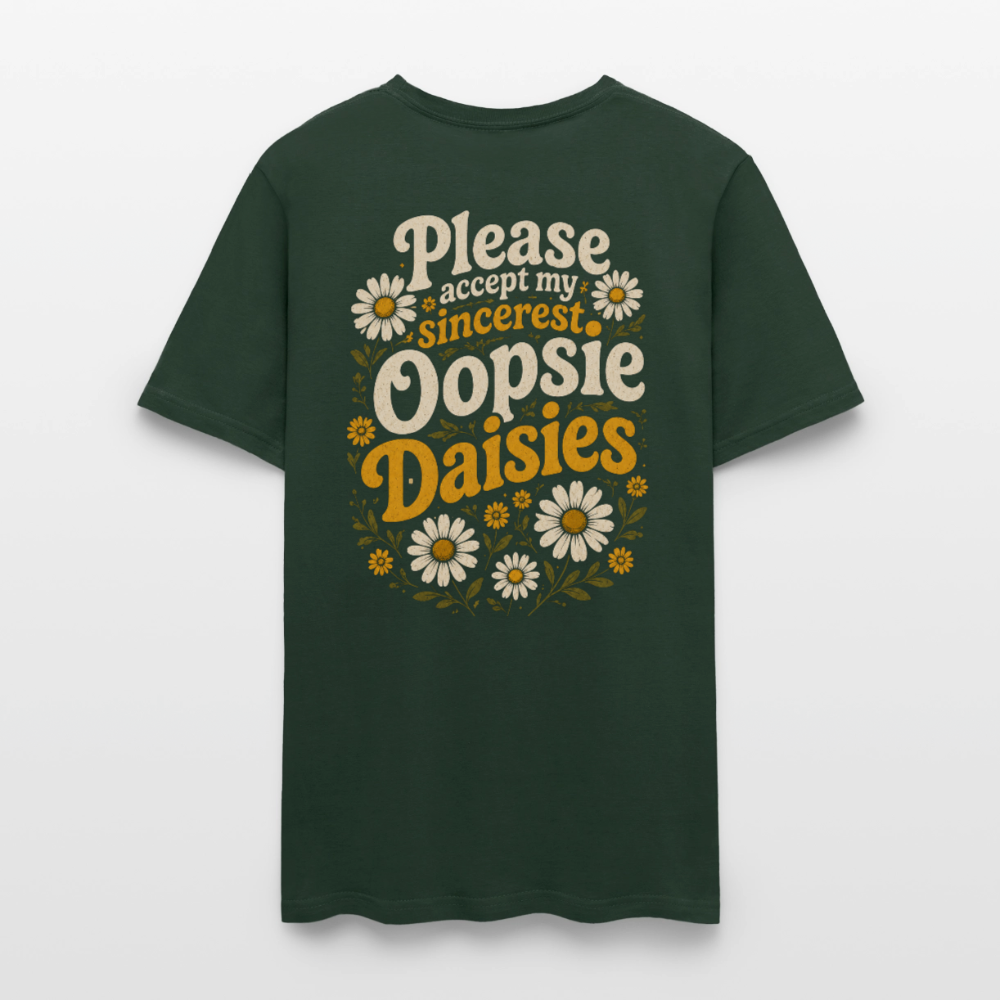 Oopsie Daisies Shirt - forest green