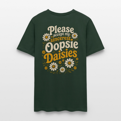 Oopsie Daisies Shirt - forest green