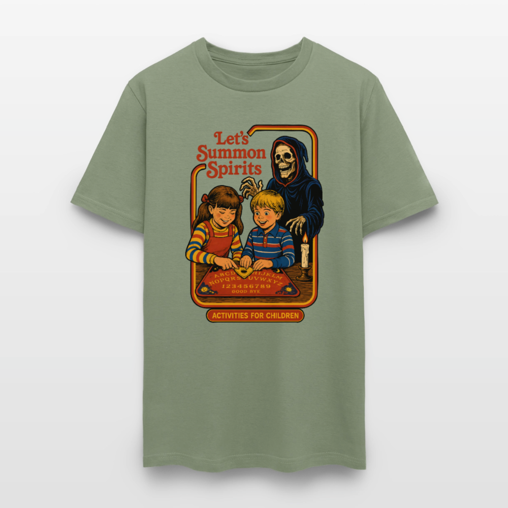 Let's Summon Spirits Shirt - military green