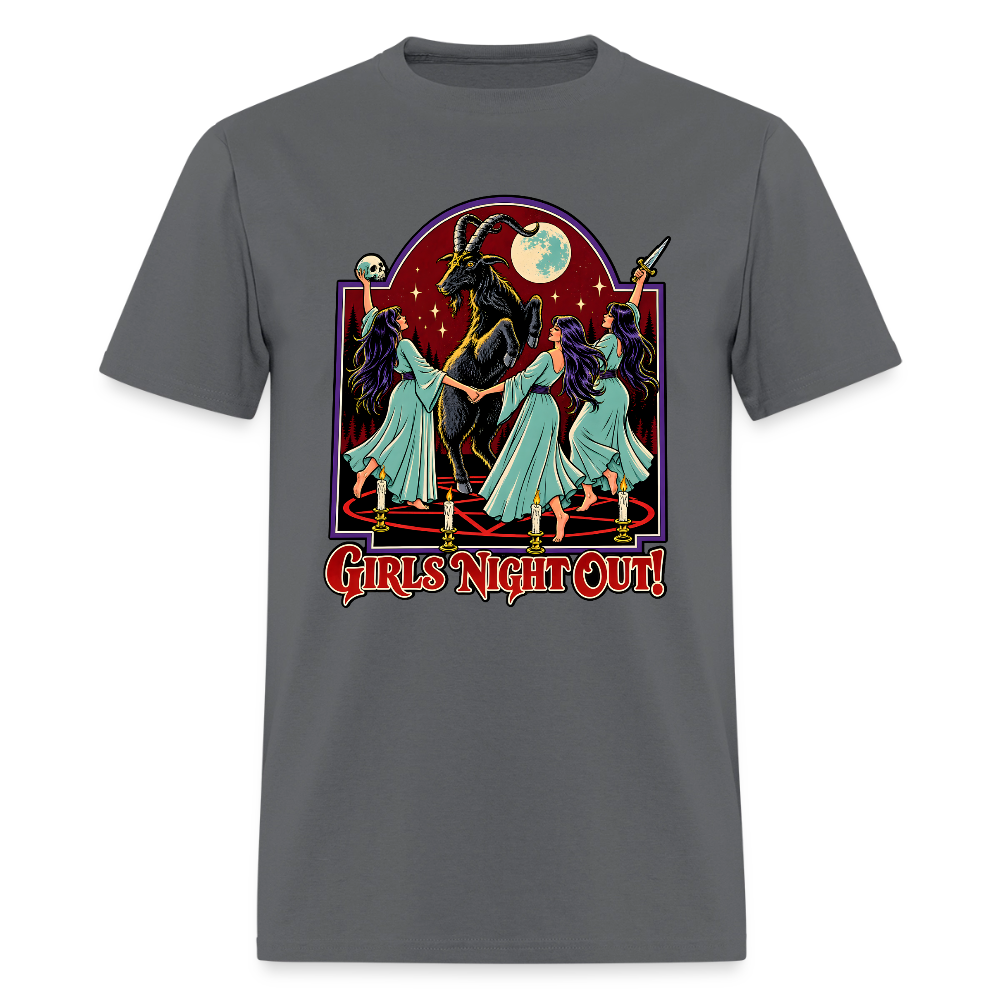 Girl's Night Out Shirt - charcoal