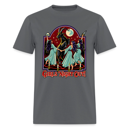 Girl's Night Out Shirt - charcoal