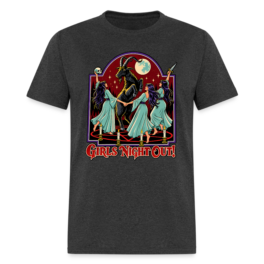 Girl's Night Out Shirt - heather black