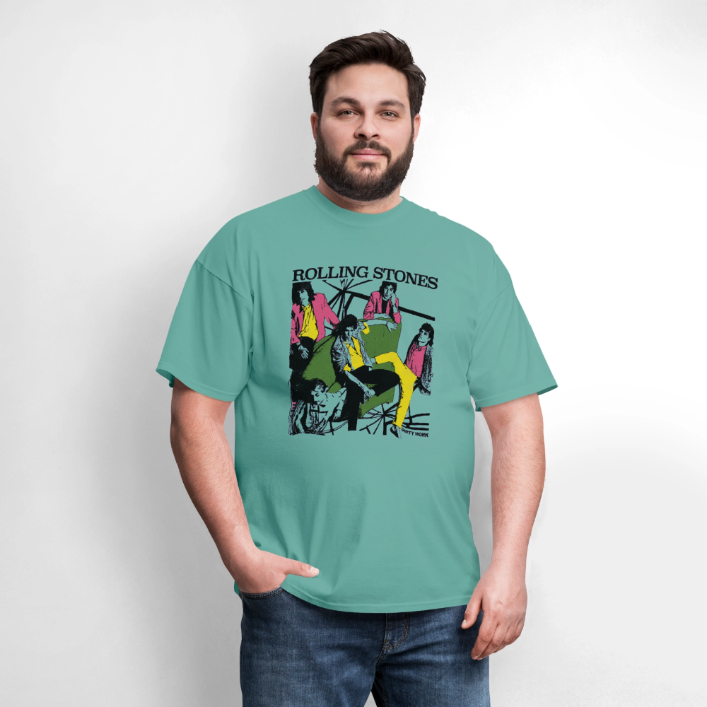 Rolling Stones Shirt - aquatic